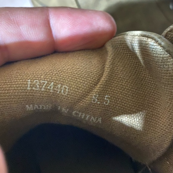 Women’s size 8.5 shoes. Off-brand. Light brown. Worn once. - Picture 3 of 4